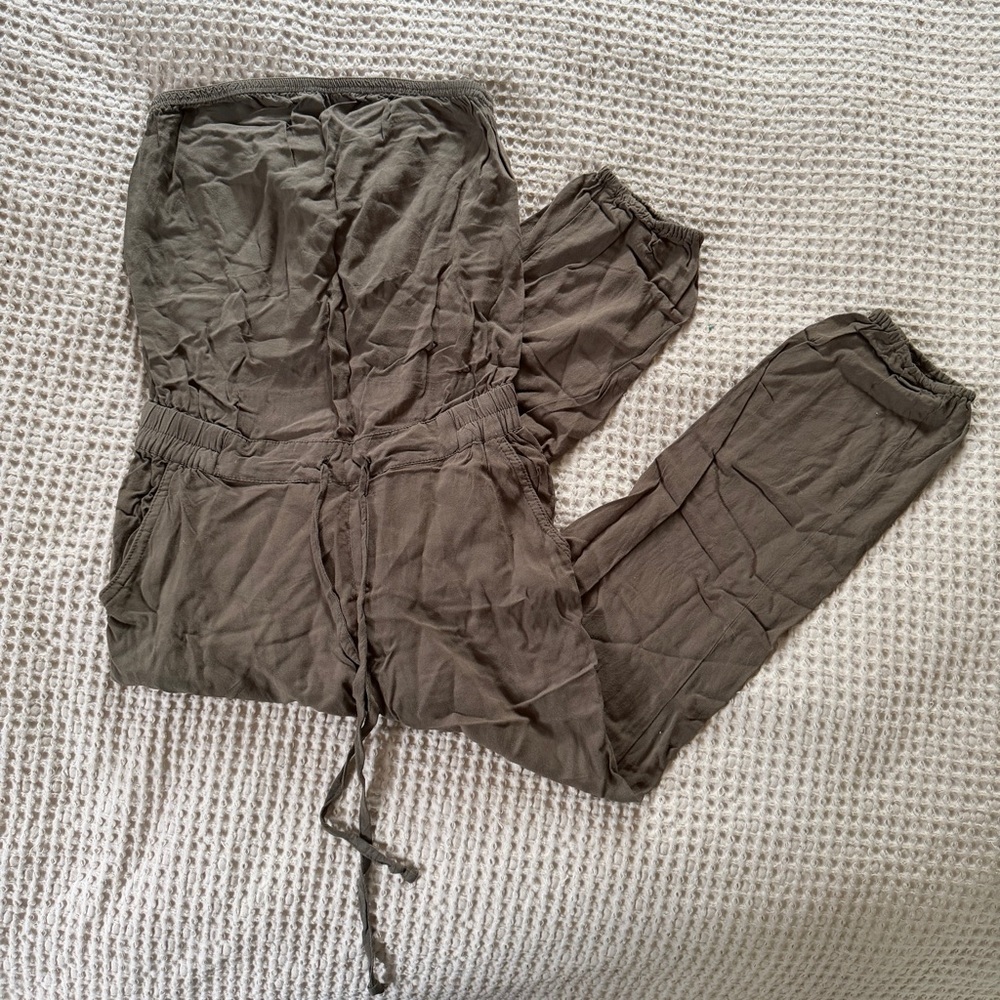 Mudd Olive Green Jumpsuit